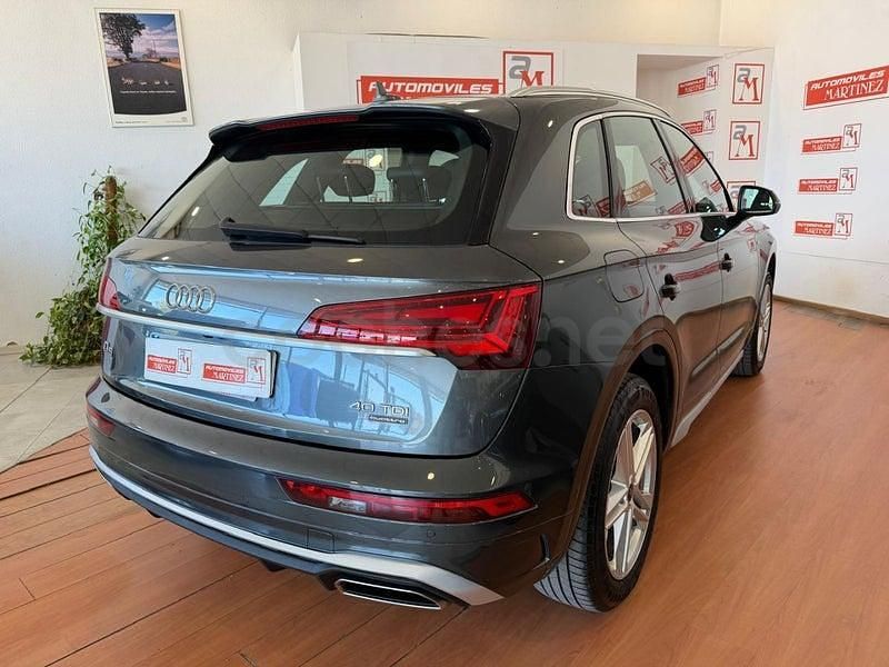 Usado Audi Q5 S-Line 204 CV (150 kW) 2021 Gris / plata SUV