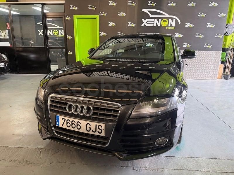 Usado Audi A4 S-Line 211 CV (155 kW) 2009 Negro Berlina