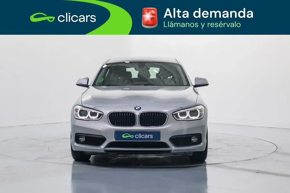 Usado BMW 116 116 CV (85 kW) 2017 Gris Utilitario