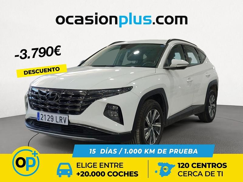 Begagnad Hyundai Tucson 230 HK (169 kW) 2021 Vit SUV