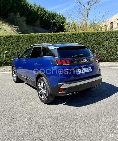 Usado Peugeot 3008 GT-line 130 CV (95 kW) 2018 Azul SUV