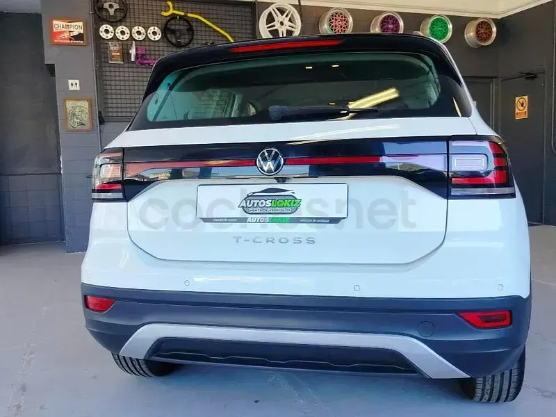 Usado VW T-Cross Advance 110 CV (80 kW) 2021 Blanco SUV