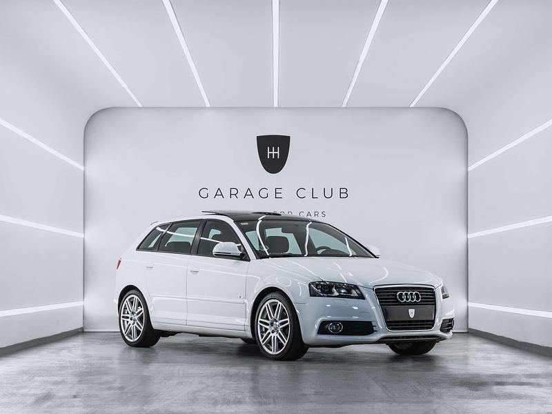 Usado Audi A3 Ambition 160 CV (117 kW) 2009 Blanco Berlina