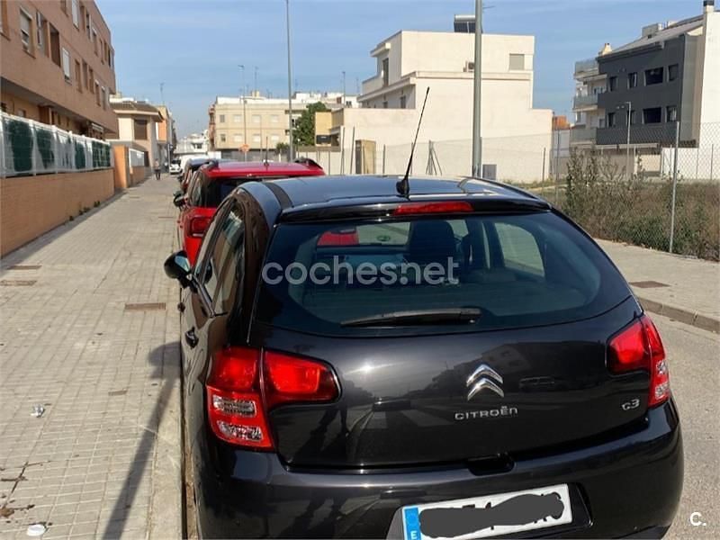 Usado Citroën C3 75 CV (55 kW) 2010 Negro Berlina