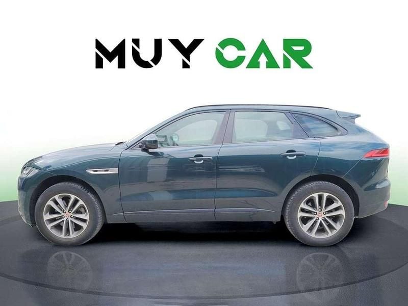 Usado Jaguar F-Pace R-Sport 340 CV (250 kW) 2017 Verde SUV