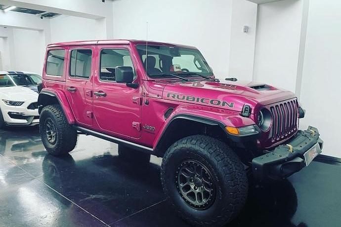 Usado Jeep Wrangler Rubicon 476 CV (350 kW) 2022 Violeta SUV