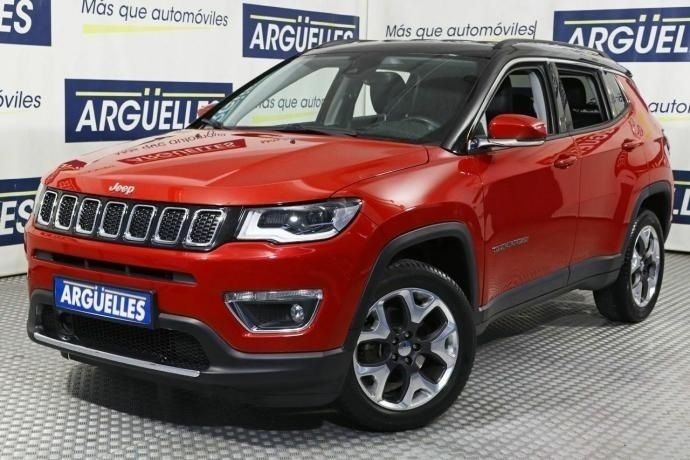 Rojo Usado 2018 Jeep Compass Limited SUV | 19.650 € (Precio justo) - Imagen 1/4