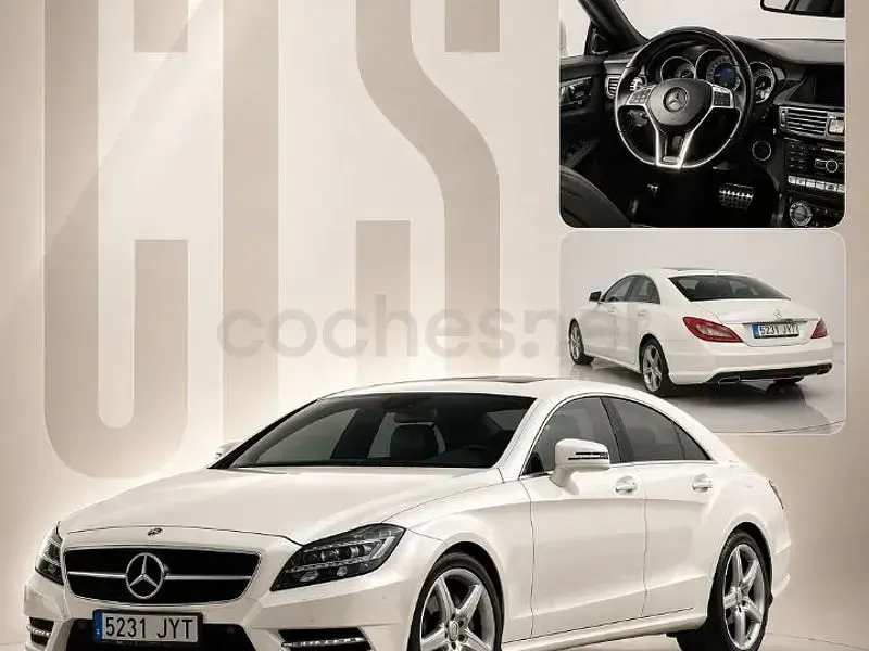 Usado Mercedes CLS350 265 CV (194 kW) 2012 Blanco Coupe