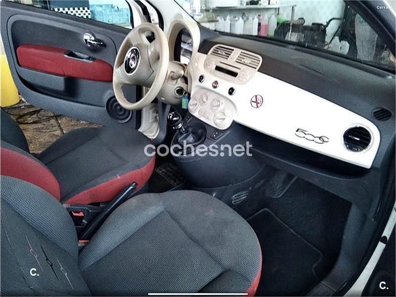 Usado Fiat 500C Lounge 69 CV (50 kW) 2015 Blanco Descapotable