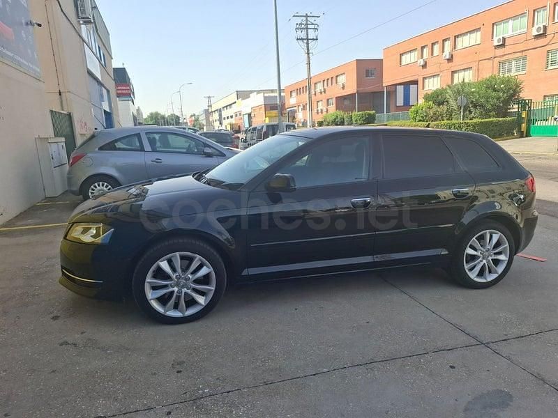 Usado Audi A3 Ambition 170 CV (125 kW) 2010 Negro Utilitario