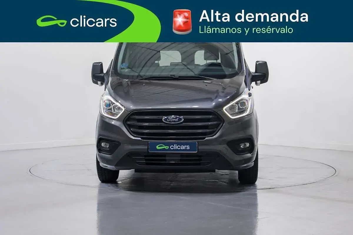 Usado Ford Transit Custom Trend 150 CV (110 kW) 2022 Gris Familiar