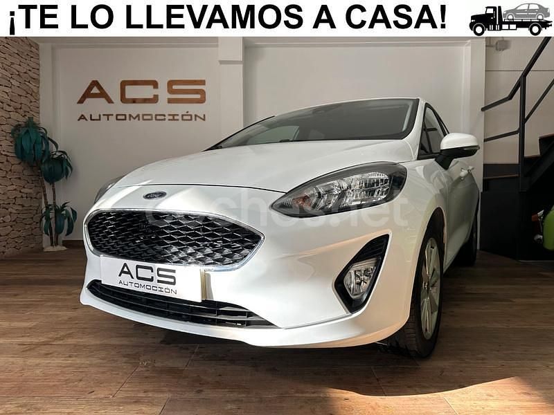 Blanco Usado 2022 Ford Fiesta Trend Berlina | 10.990 € (Precio justo) - Imagen 1/3