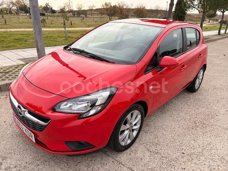 Rojo Usado 2017 Opel Corsa Selective Berlina | 7600 € (Precio justo) - Imagen 1/4