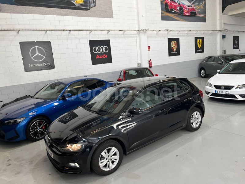 Negro Usado 2019 VW Polo Sportline Berlina | 14.500 € (Precio justo) - Imagen 1/4
