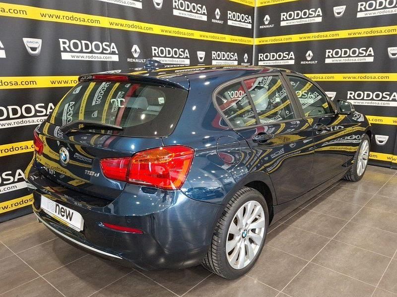 Usado BMW 116 116 CV (85 kW) 2016 Azul Utilitario