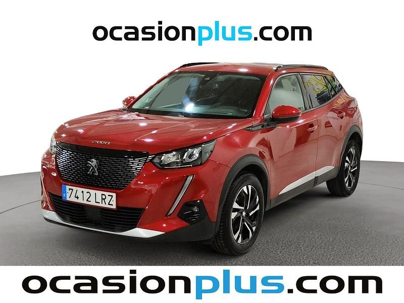 Rojo Usado 2021 Peugeot 2008 Allure SUV | 12.728 € (Precio justo) - Imagen 1/4