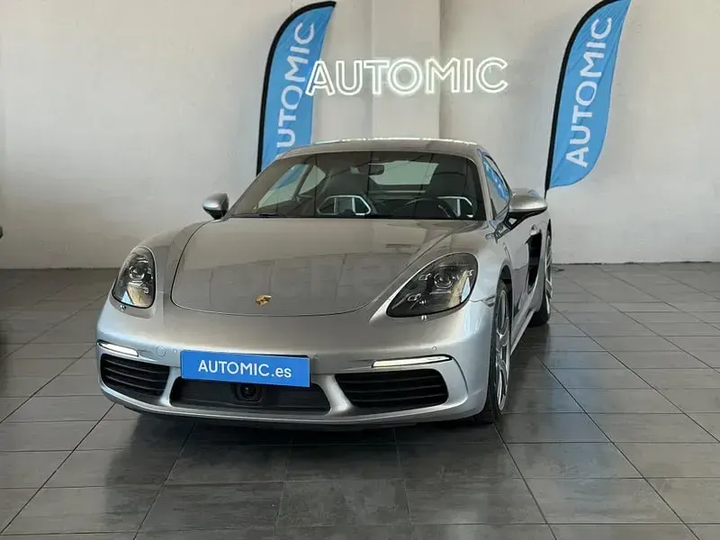 Usado Porsche 718 Cayman S 350 CV (257 kW) 2016 Gris / plata Coupe