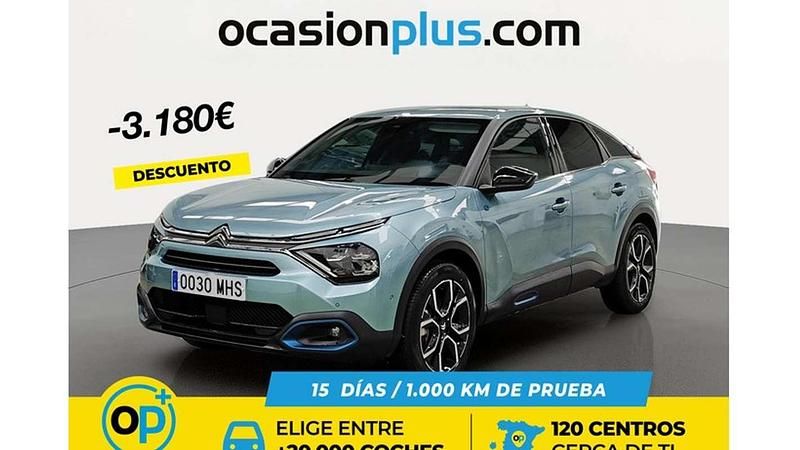 Usado Citroën e-C4 Shine 100 kW (136 CV) 2023 Azul Utilitario