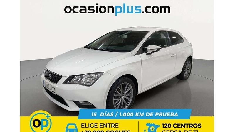 Usado Seat Leon SC I-Tech 105 CV (77 kW) 2015 Blanco Utilitario