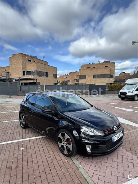 Usado VW Golf VII GTI 210 CV (154 kW) 2012 Negro Berlina