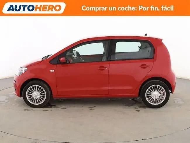 Begagnad VW up! high up! 60 HK (44 kW) 2014 Röd Halvkombi