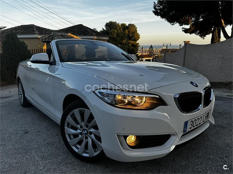 Usado BMW 218 136 CV (100 kW) 2016 Blanco Descapotable