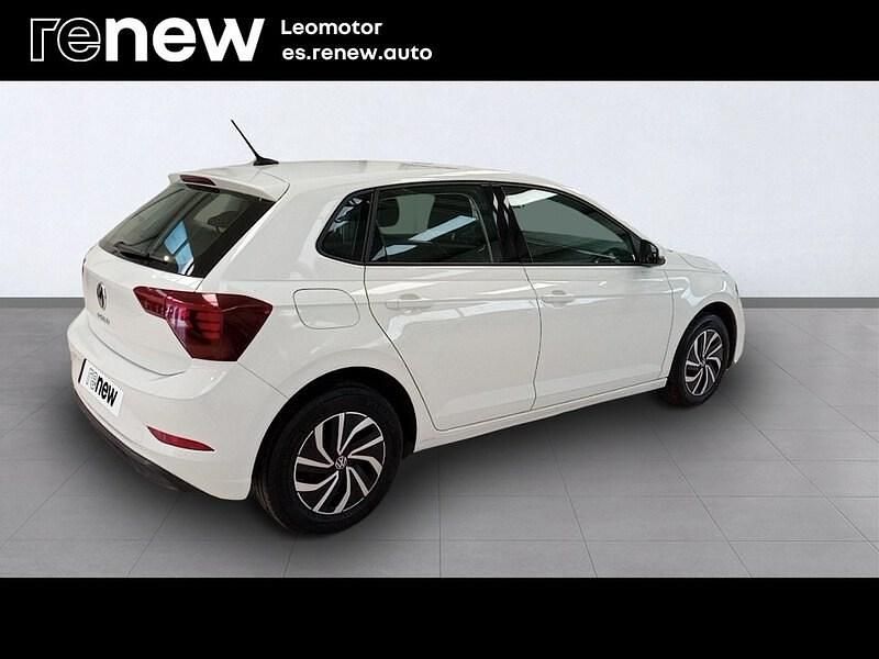 Usado VW Polo Life 95 CV (69 kW) 2022 Blanco Berlina