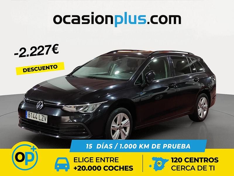 Usado VW Golf VIII Life 115 CV (84 kW) 2021 Negro Familiar
