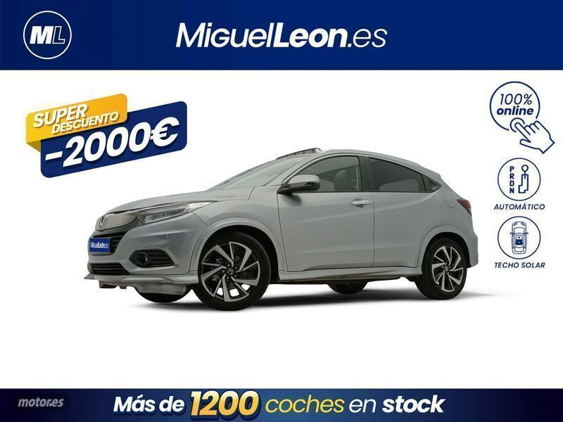 Gris / plata Usado 2021 Honda HR-V Executive SUV | 23.985 € (Un poco caro) - Imagen 1/3