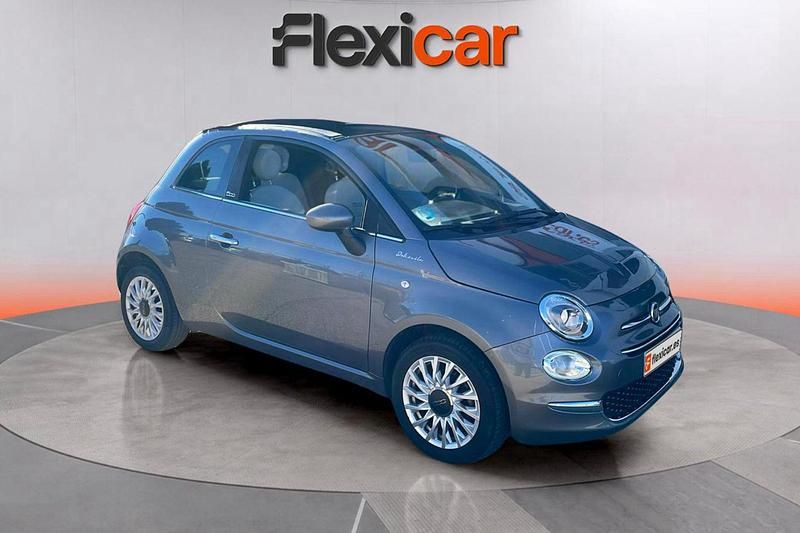Gris Usado 2022 Fiat 500 Dolcevita Descapotable | 10.490 € (Buen precio) - Imagen 1/4
