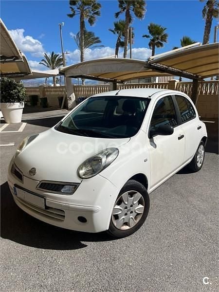 Usado Nissan Micra Visia 86 CV (63 kW) 2008 Blanco Berlina