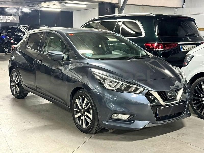 Usado Nissan Micra 90 CV (66 kW) 2017 Gris / plata Utilitario
