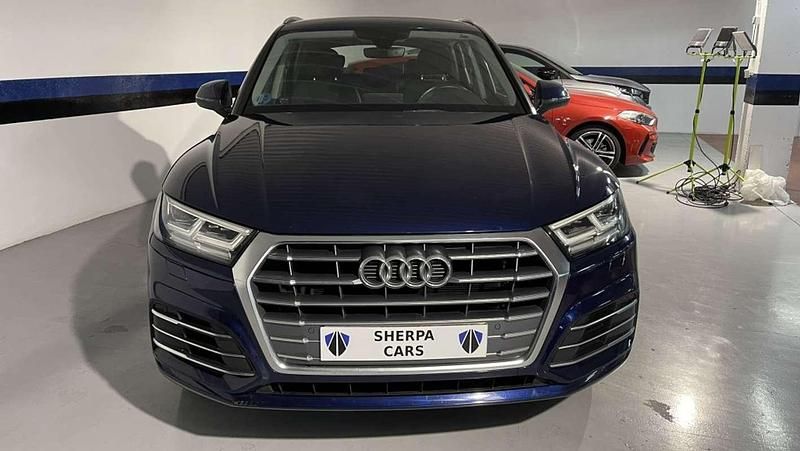 Usado Audi Q5 S-Line 163 CV (119 kW) 2020 Azul SUV