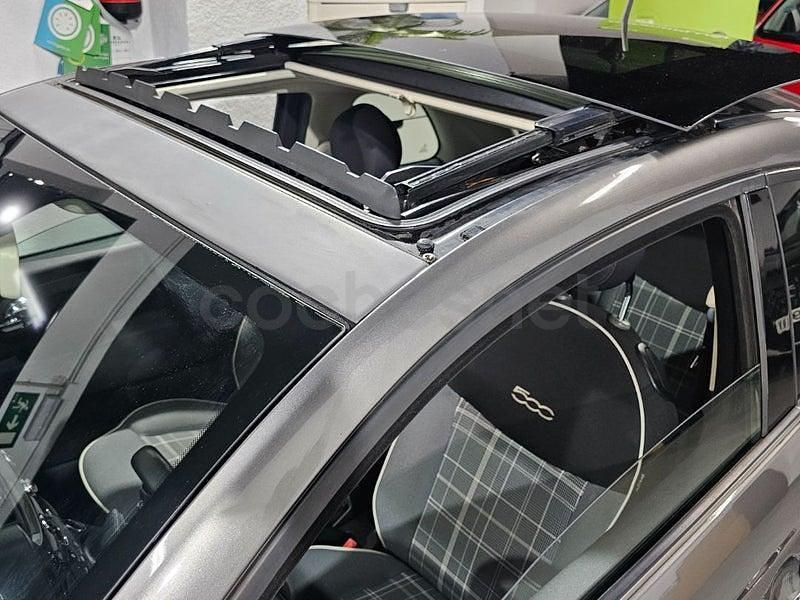 Usado Fiat 500 Lounge 69 CV (50 kW) 2018 Gris / plata Berlina