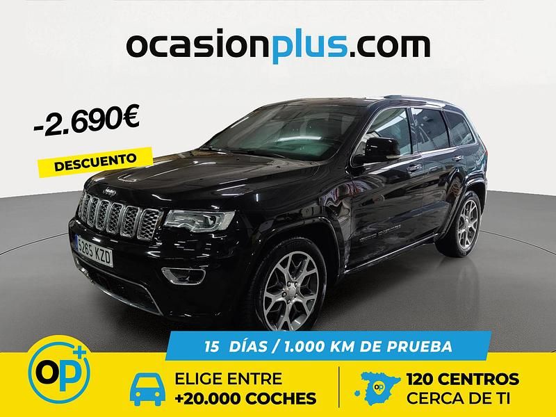 Negro Usado 2019 Jeep Grand Cherokee Overland SUV | 29.590 € (Precio justo) - Imagen 1/4