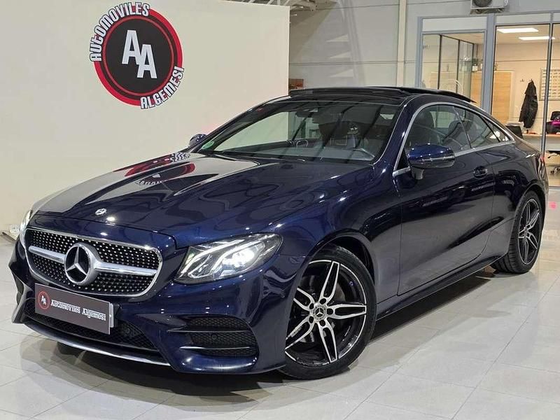 Usado Mercedes E220 194 CV (142 kW) 2018 Azul Coupe