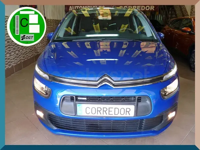 Usado Citroën C4 Picasso Live 110 CV (80 kW) 2017 Azul Monovolumen