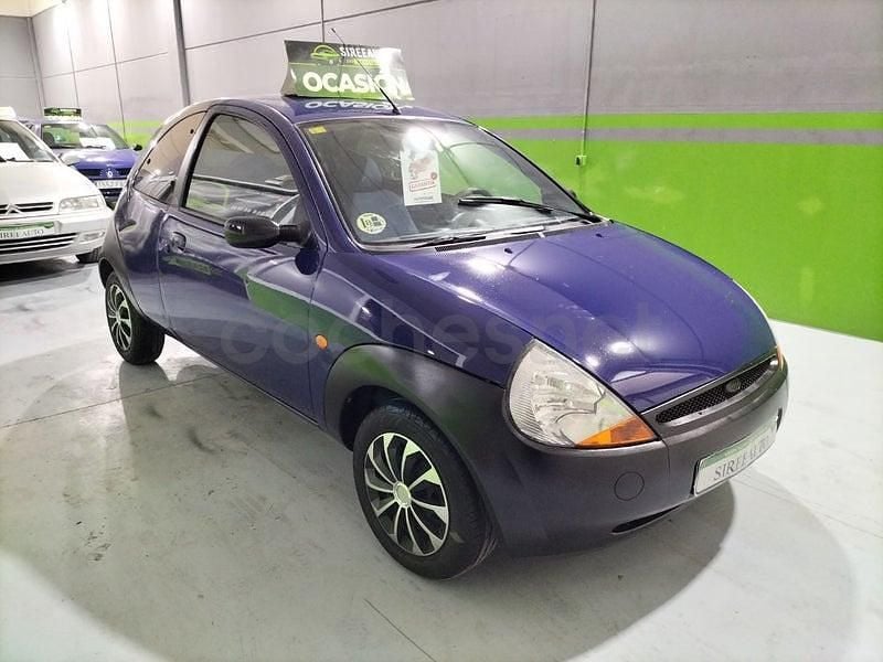 Usado Ford Ka 70 CV (51 kW) 2005 Azul Utilitario
