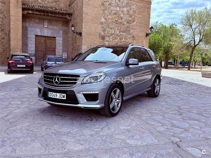 Usado Mercedes ML63 AMG AMG 525 CV (386 kW) 2015 Gris / plata SUV