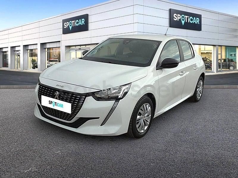 Usado Peugeot 208 Active 100 CV (73 kW) 2021 Blanco Utilitario