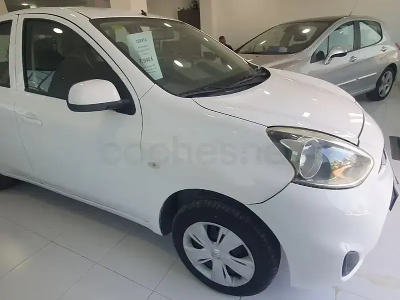 Usado Nissan Micra 80 CV (58 kW) 2013 Blanco Utilitario