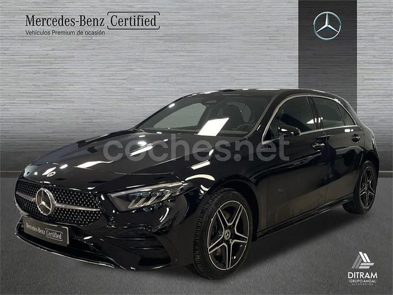 Negro noche Usado 2024 Mercedes A250 AMG line Berlina | 36.500 € (Precio justo) - Imagen 1/4