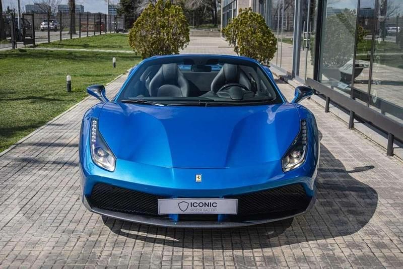 Usado Ferrari 488 2018 Azul Descapotable