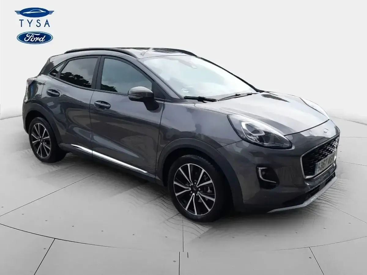 Usado Ford Puma Titanium 125 CV (91 kW) 2024 Gris SUV