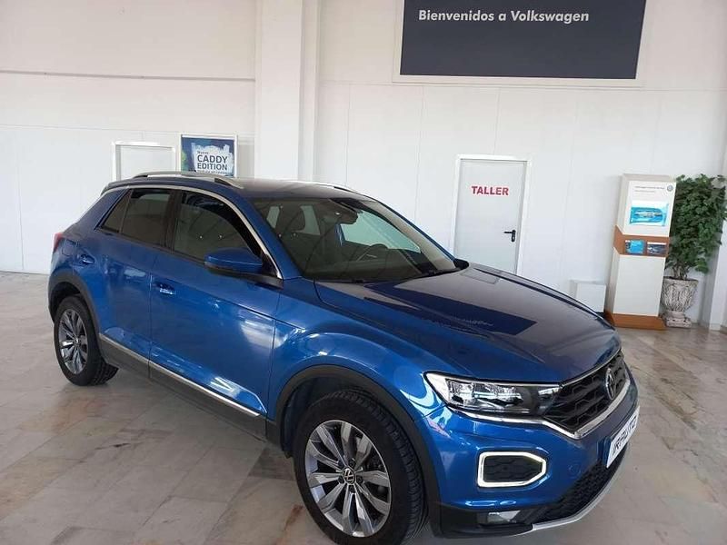 Usado VW T-Roc Sport 150 CV (110 kW) 2021 Azul SUV