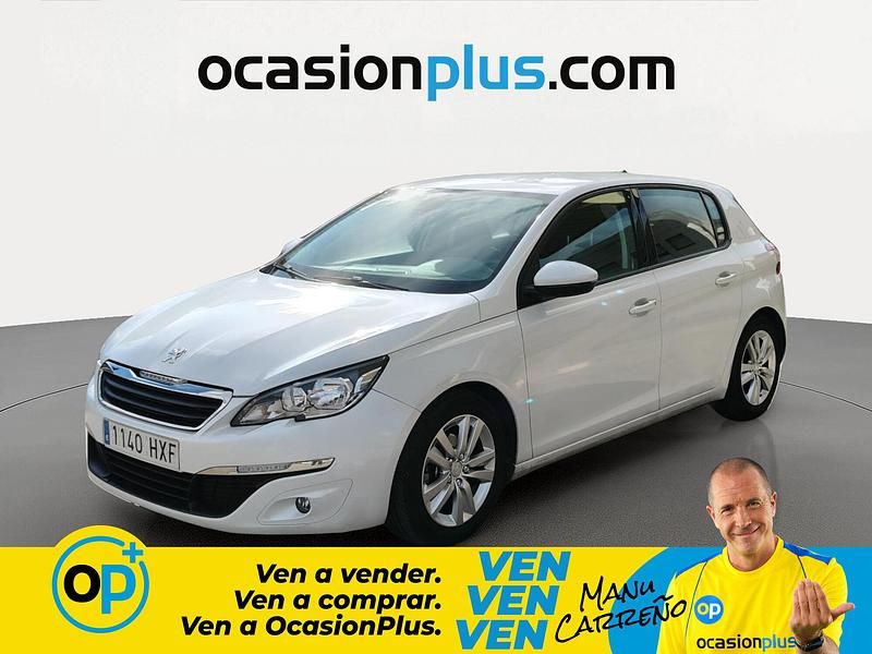 Usado Peugeot 308 Active 92 CV (67 kW) 2014 Blanco Utilitario