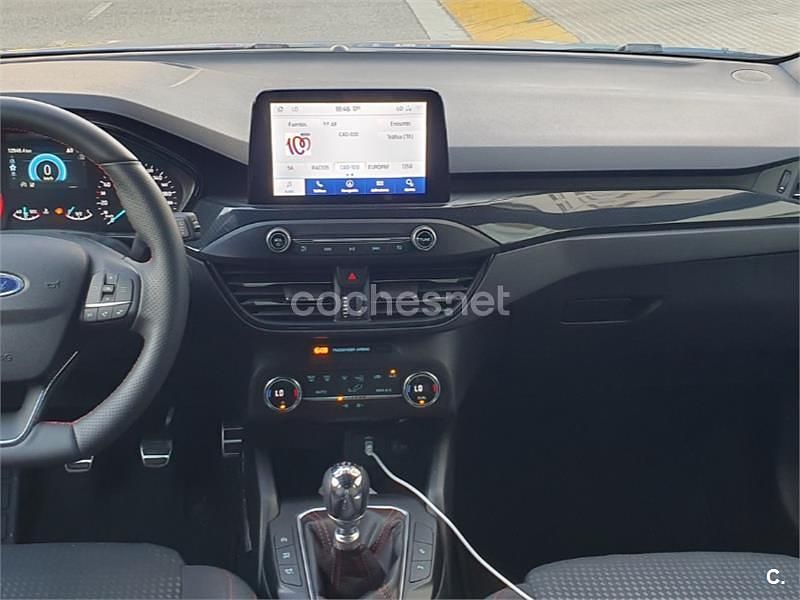 Usado Ford Focus ST-Line 125 CV (91 kW) 2021 Azul Berlina