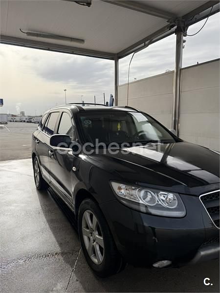 Usado Hyundai Santa Fe Style 155 CV (114 kW) 2008 Negro SUV