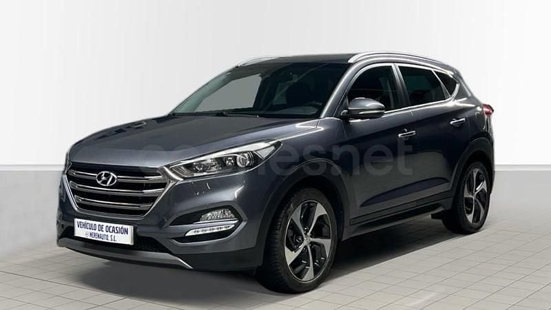 Gris Usado 2015 Hyundai Tucson SUV | 15.900 € (Un poco caro) - Imagen 1/4