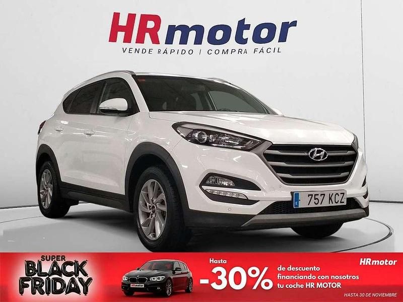 Blanco Usado 2017 Hyundai Tucson SUV | 14.640 € (Buen precio) - Imagen 1/4